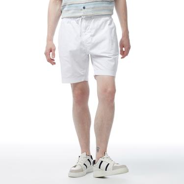  Nautica Erkek Beyaz Bermuda Şort