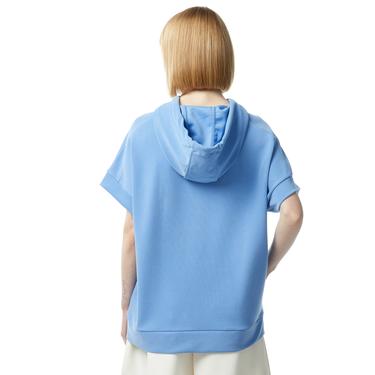  Nautica Kadın Mavi Relaxed Fit Kapüşonlu Sweatshirt