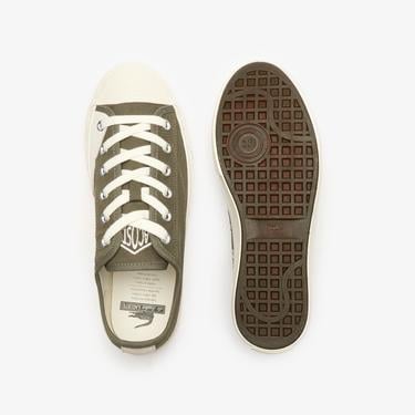  Lacoste Backcourt Erkek Haki Sneaker