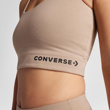  Converse Wordmark Kadın Bej Bra