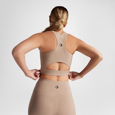  Converse Wordmark Kadın Bej Bra