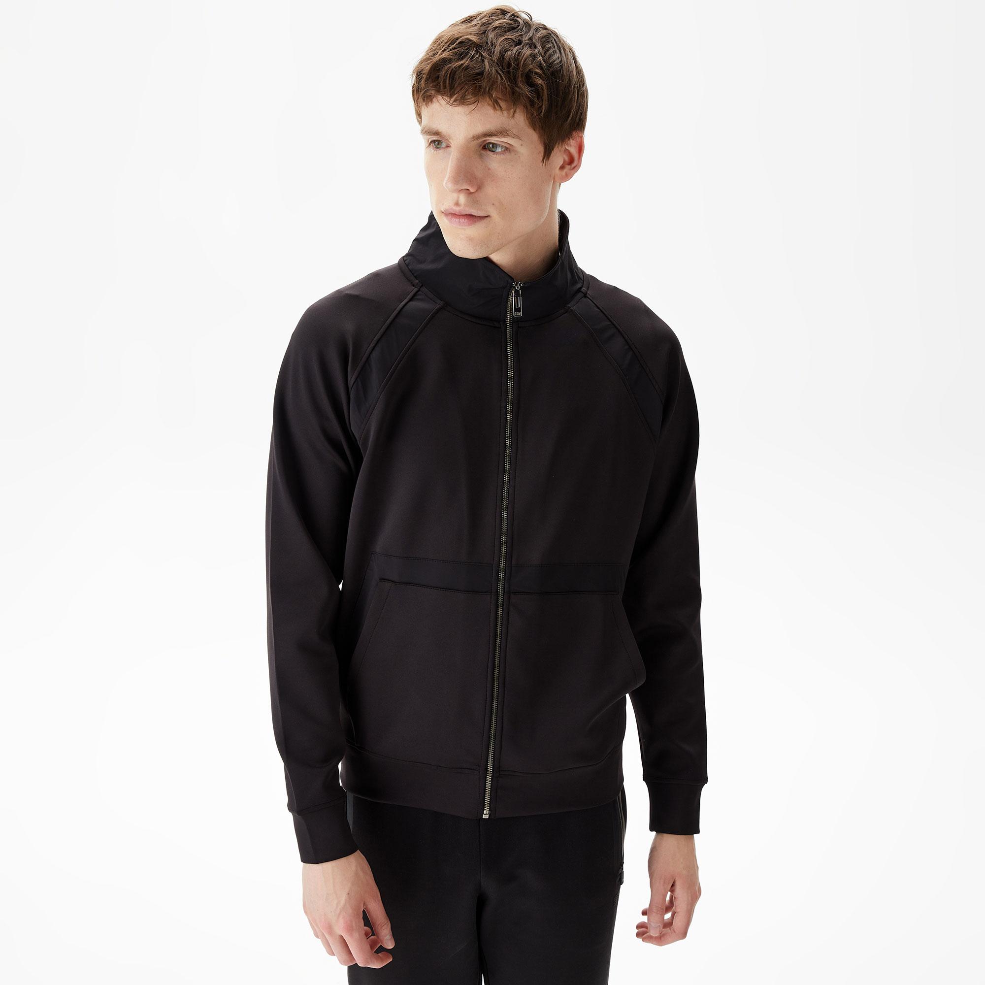 Sportempt St207 Erkek Siyah Sweatshirt