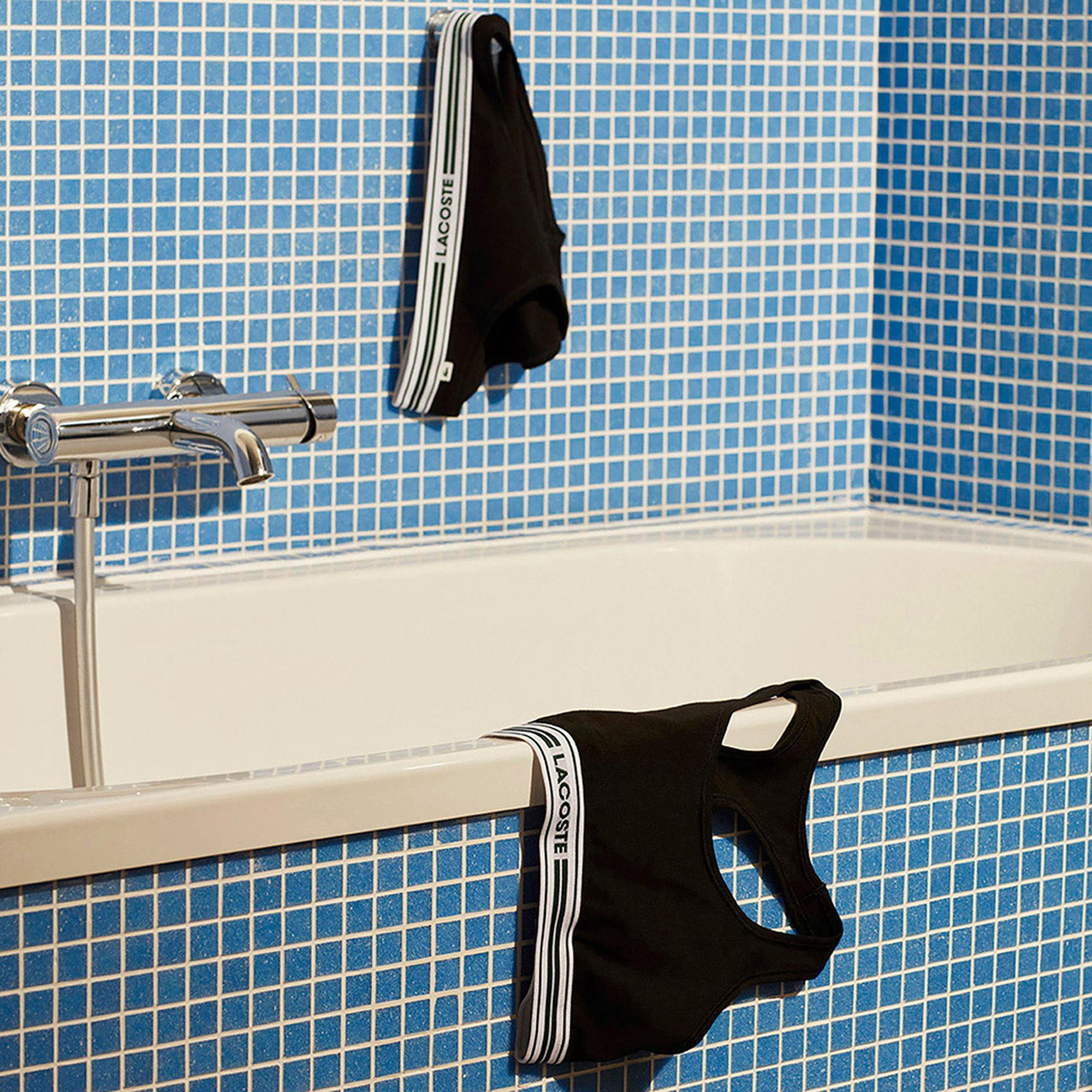 Lacoste Kadın Siyah Bra