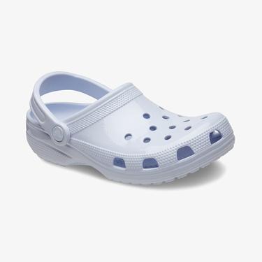  Crocs Classic High Shine Clog Kadın Mavi Terlik