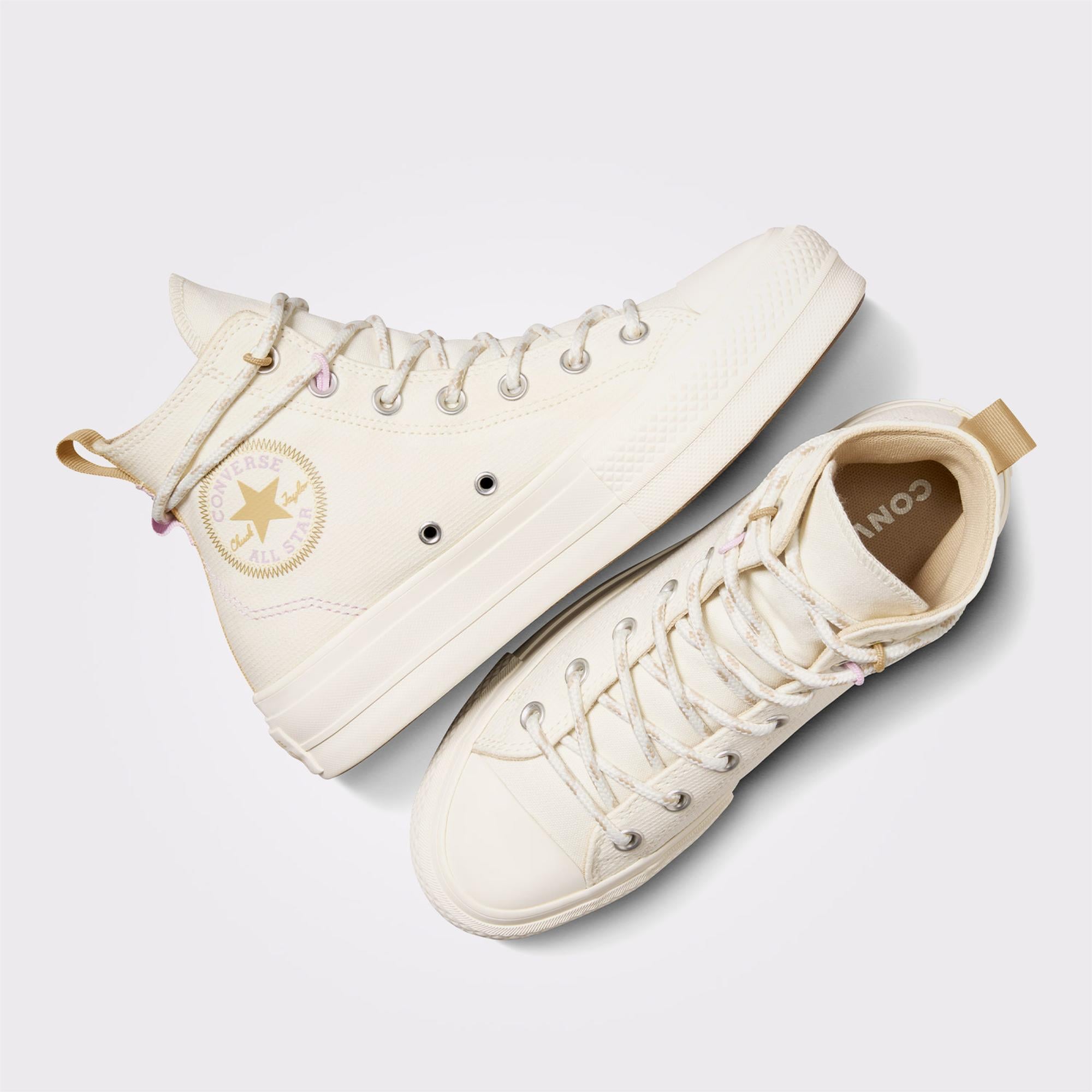 Converse Chuck Taylor All Star Lift Kadın Bej Platform Sneaker