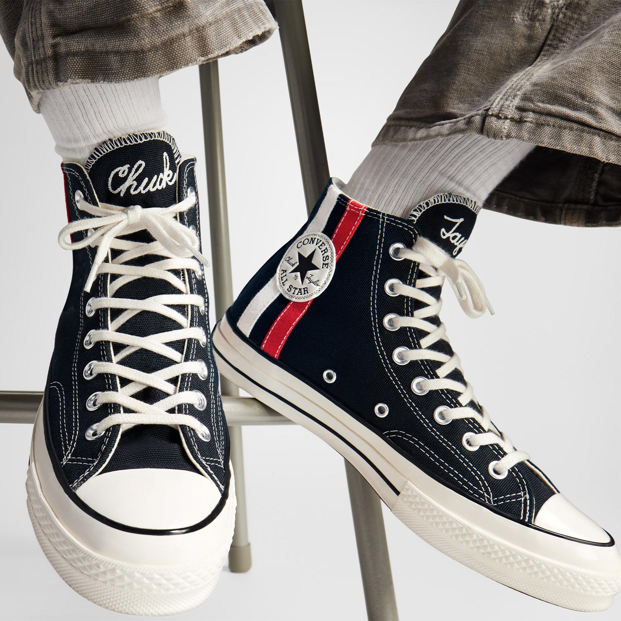 Converse Chuck 70 Archival Stripes Unisex Siyah Sneaker