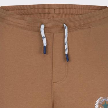  Converse Rec Club Side Stripe Jogger Çocuk Kahverengi Eşofman Altı