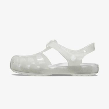  Crocs Isabella Glitter Çocuk Gri Sandalet