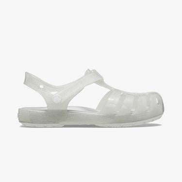  Crocs Isabella Glitter Çocuk Gri Sandalet