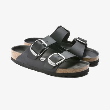  Birkenstock Arizona Big Buckle Leoi Kadın Siyah Terlik