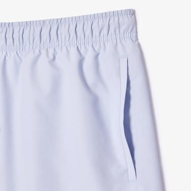  Erkek Baskılı Mavi Mayo Şort