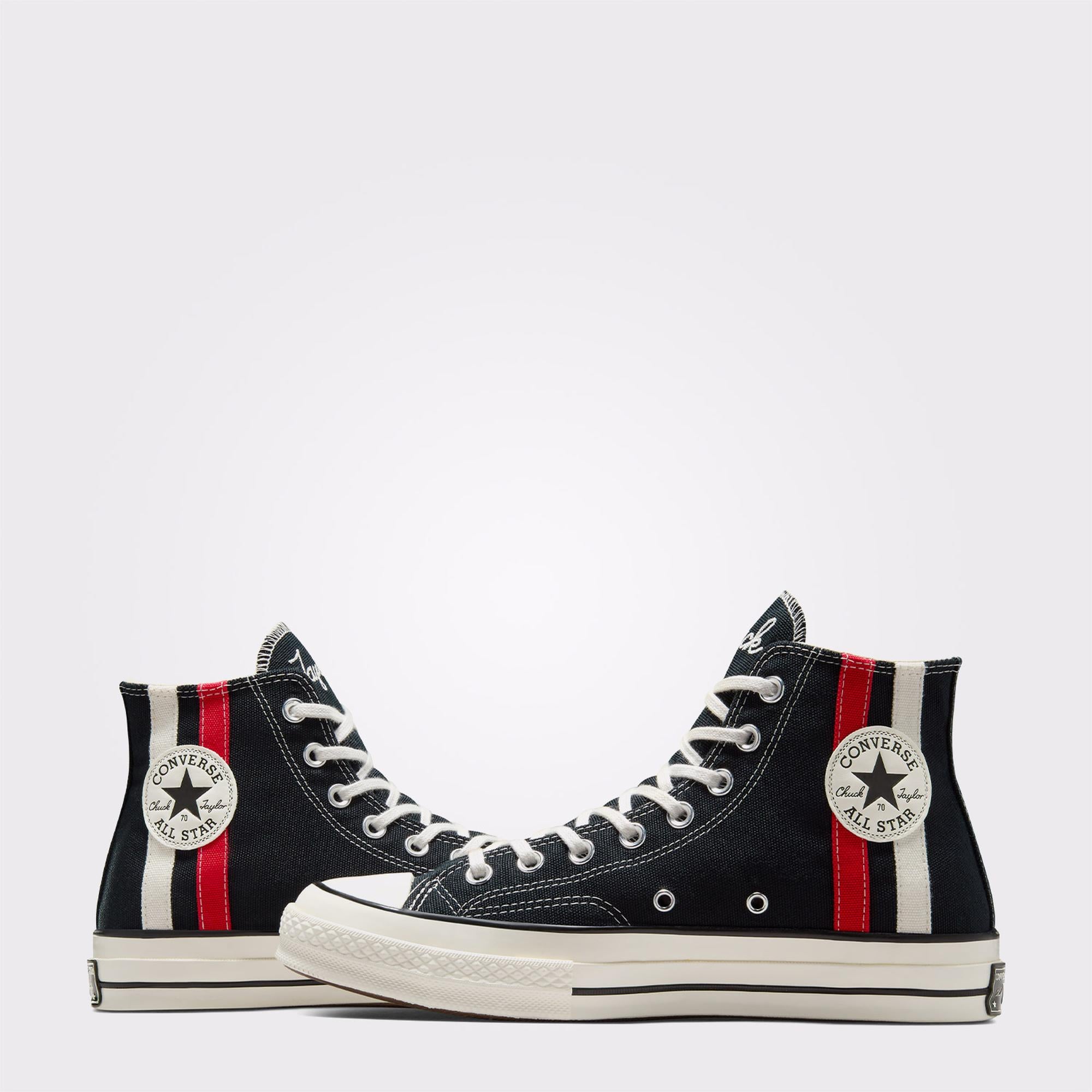 Converse Chuck 70 Archival Stripes Unisex Siyah Sneaker