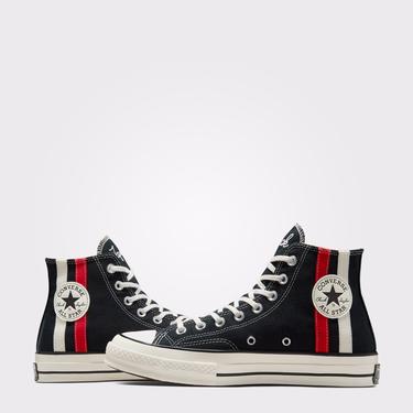  Converse Chuck 70 Archival Stripes Unisex Siyah Sneaker