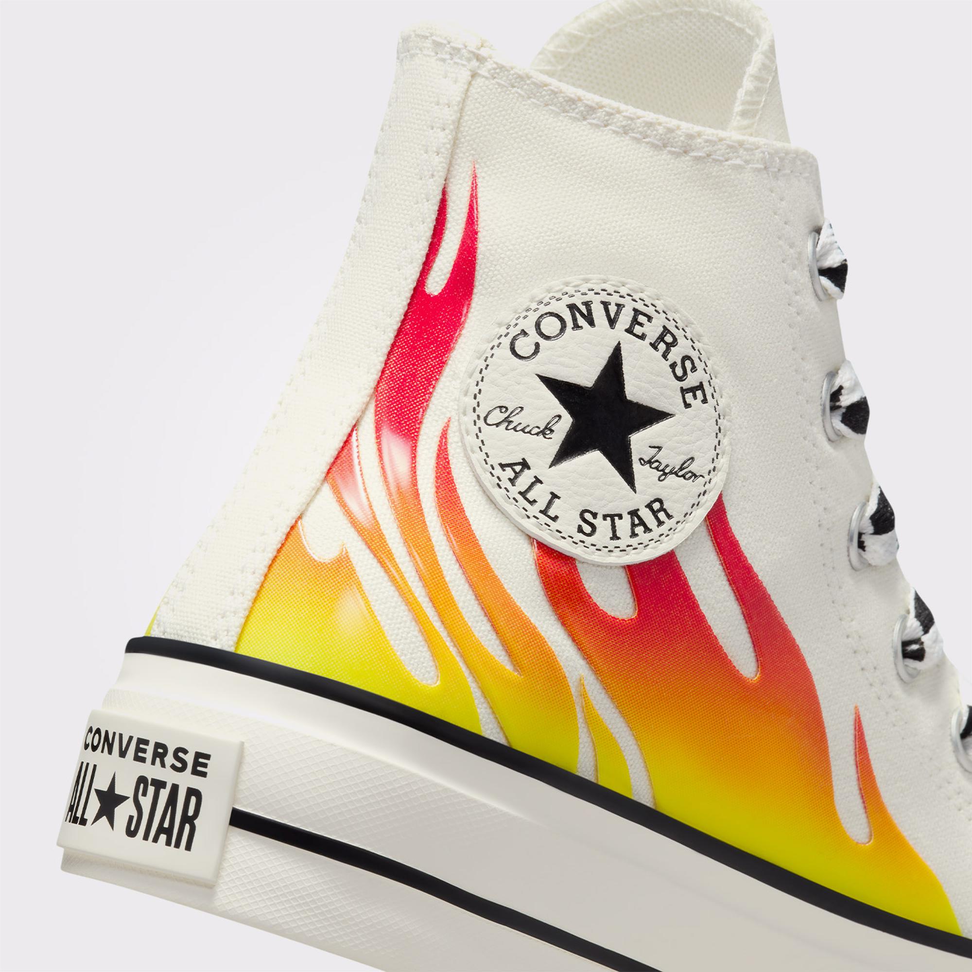 Converse Chuck Taylor All Star Lift Kadın Krem Platform Sneaker