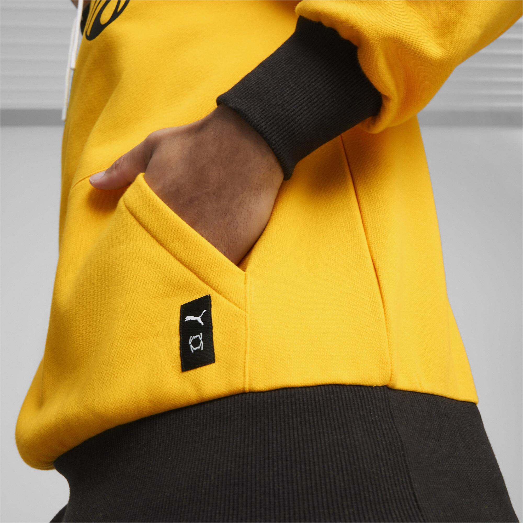 Puma Posterize 2.0 Erkek Sarı Hoodie