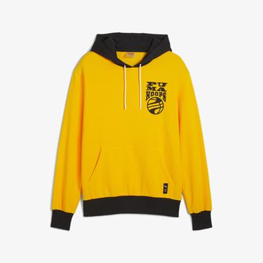  Puma Posterize 2.0 Erkek Sarı Hoodie