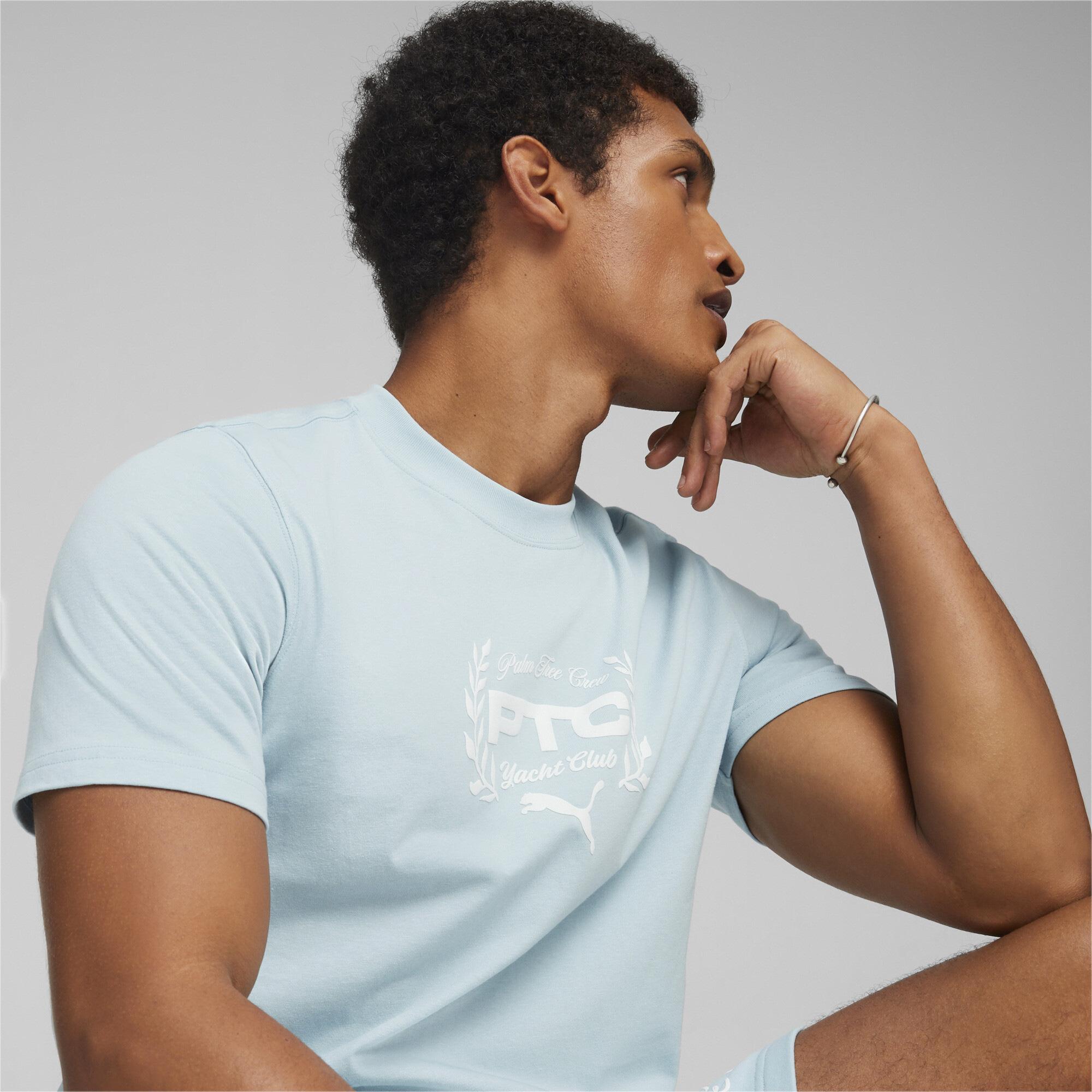 Puma X Ptc Graphic Erkek Mavi T-Shirt