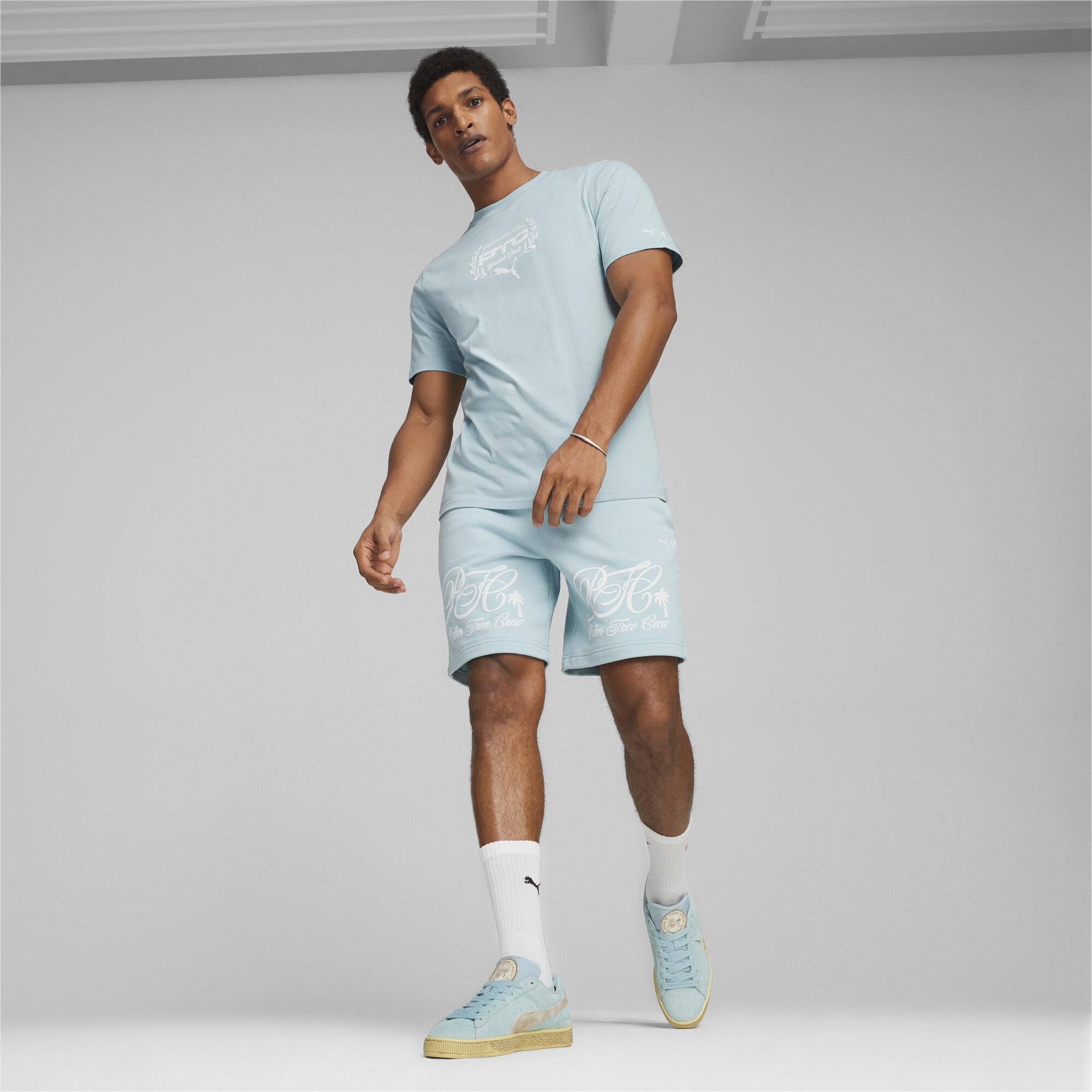 Puma X Ptc Graphic Erkek Mavi T-Shirt