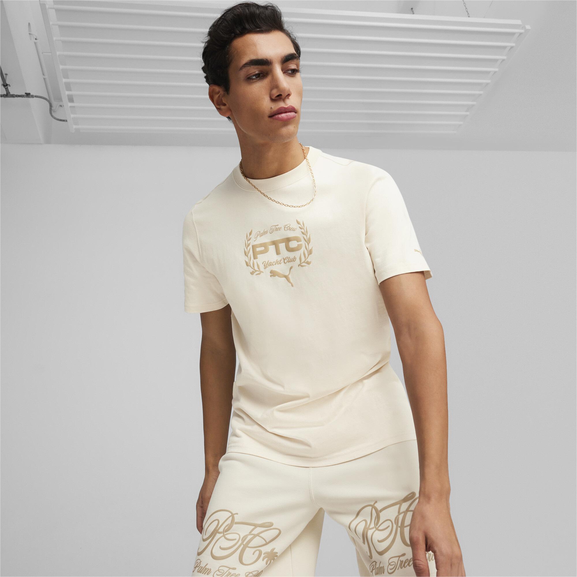 Puma X Ptc Graphic Erkek Krem T-Shirt