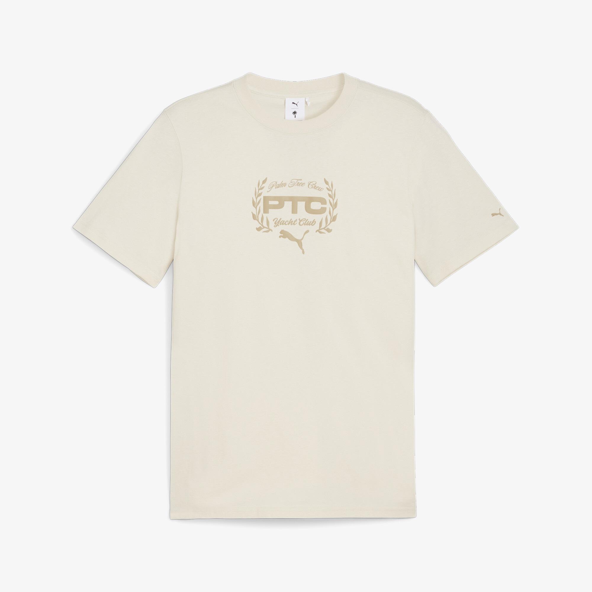Puma X Ptc Graphic Erkek Krem T-Shirt