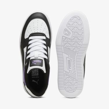  Puma Caven 2.0 Block Çocuk Siyah/Mor Spor Ayakkabı