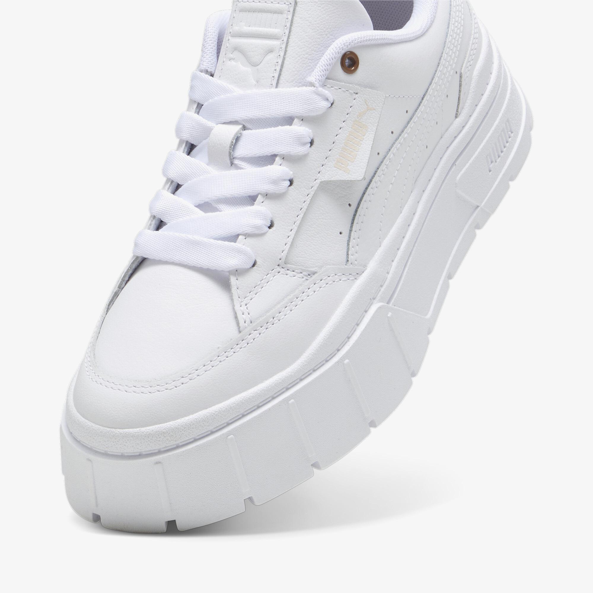 Puma Mayze Stack Soft Kadın Beyaz Spor Ayakkabı