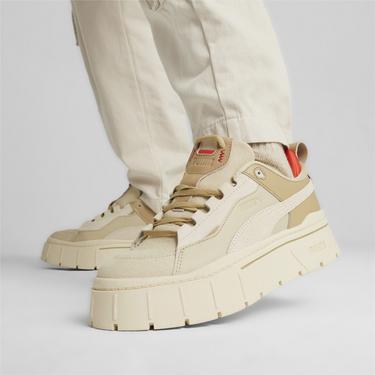  Puma Mayze Stack Xpl No Filter Kadın Krem Spor Ayakkabı