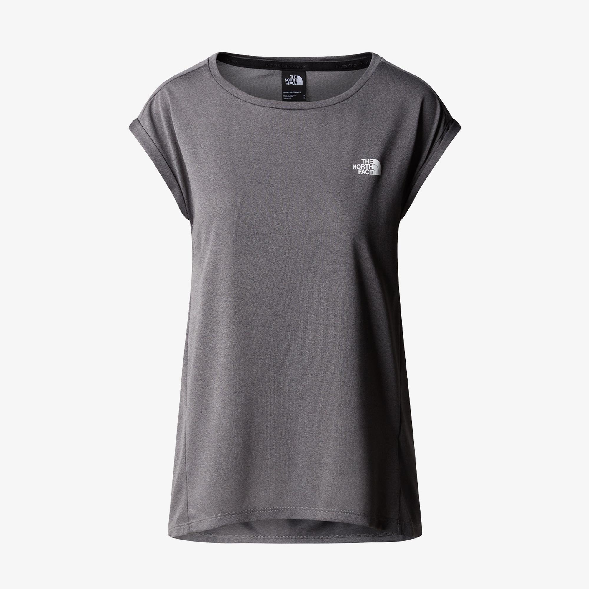 The North Face Tanken Kadın Gri Günlük T-Shirt