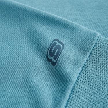  Skechers Essential Crew Neck Erkek Mavi Günlük Sweatshirt