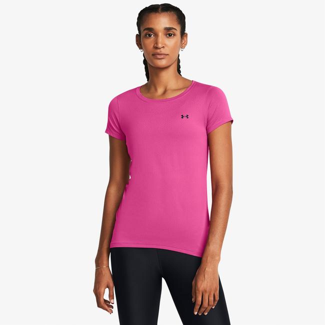  Under Armour Tech Mesh Kadın Pembe Antrenman T-Shirt