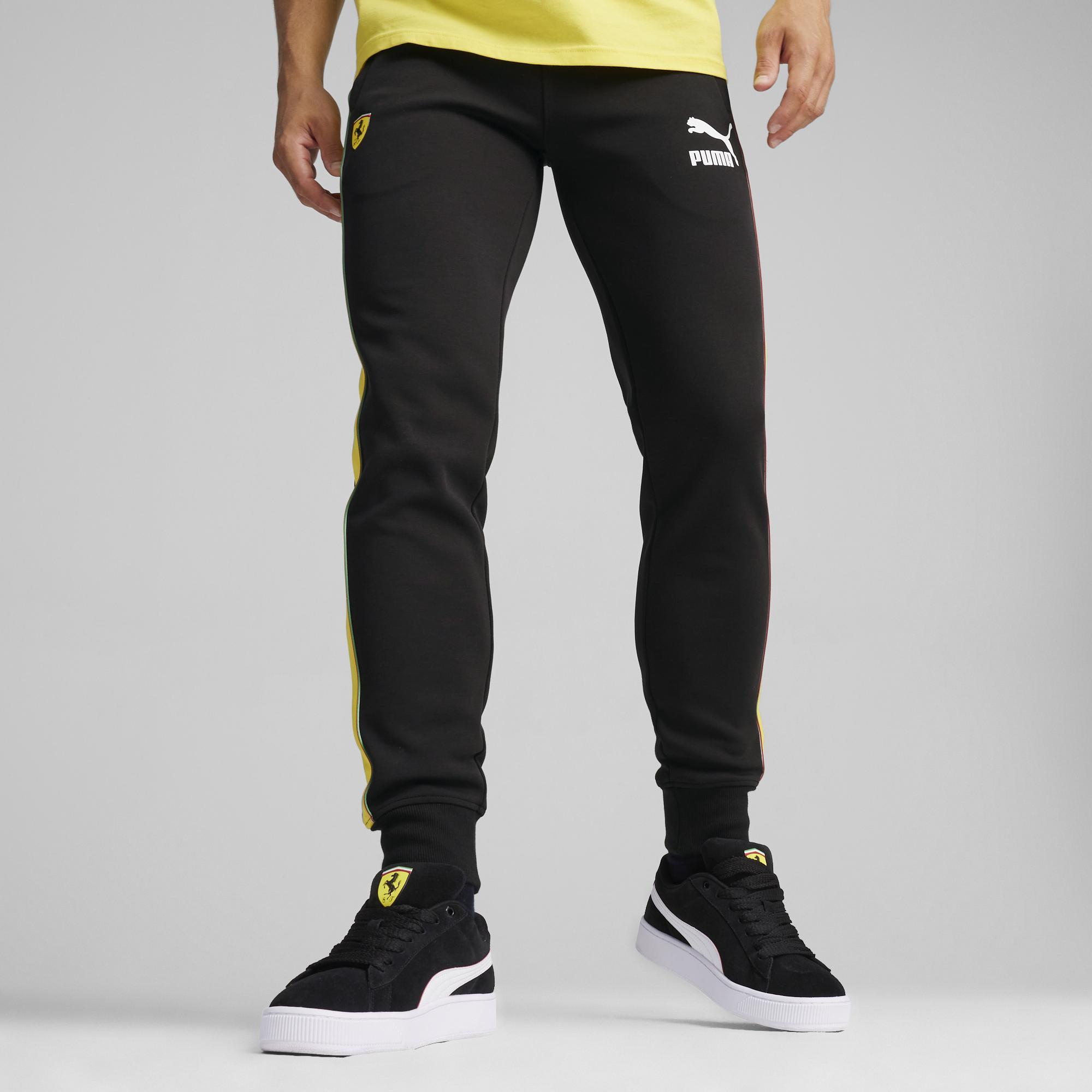 Puma Ferrari Race Iconic T7 Unisex Siyah Pantolon