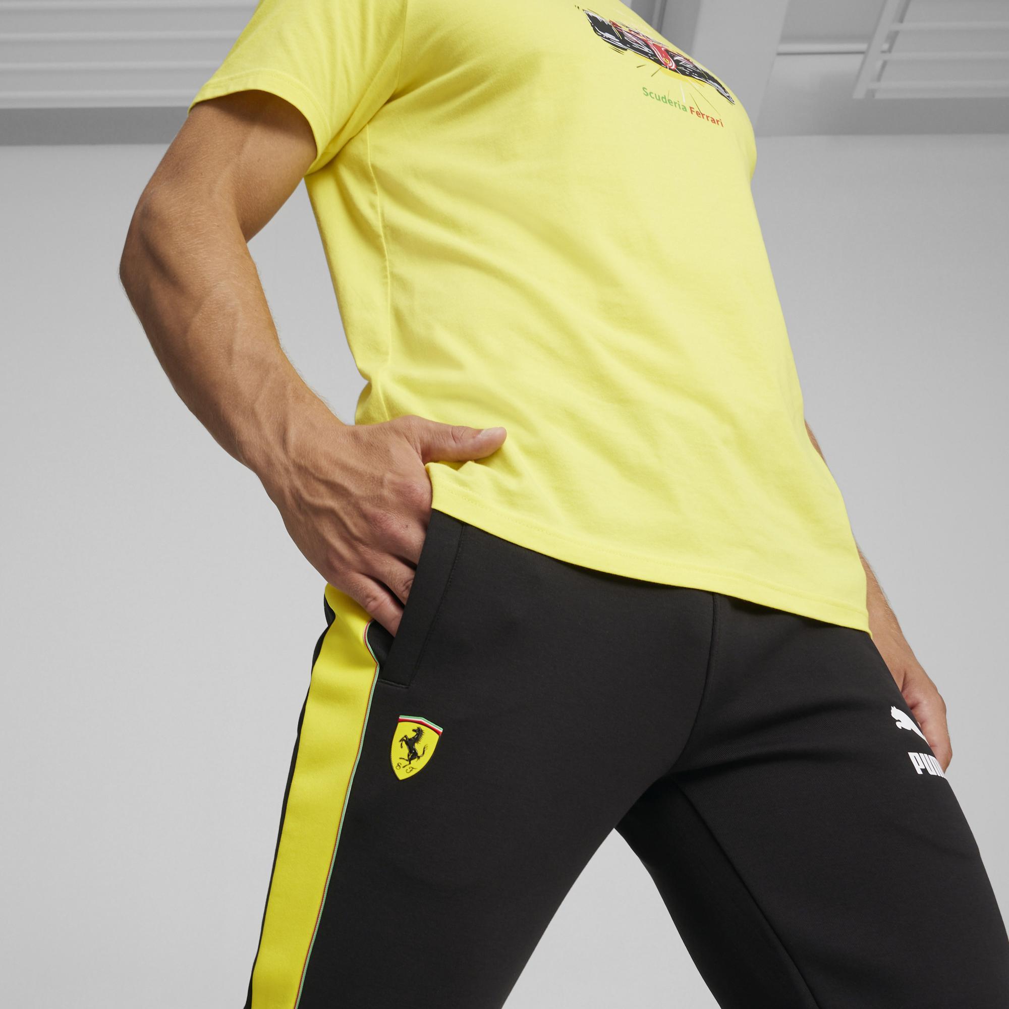 Puma Ferrari Race Iconic T7 Unisex Siyah Pantolon