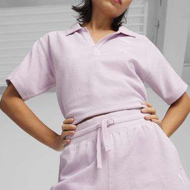  Puma Her Shorts Kadın Mor Şort