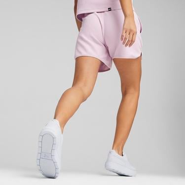  Puma Her Shorts Kadın Mor Şort