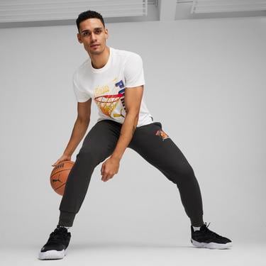  Puma Swished Unisex Beyaz Günlük T-Shirt