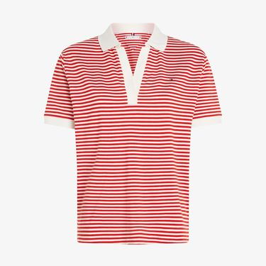  Tommy Hilfiger Kadın Kırmızı Polo