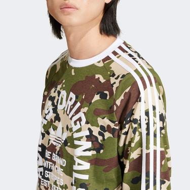  adidas Originals Camo Ls Cali Hf Erkek Beyaz T-Shirt