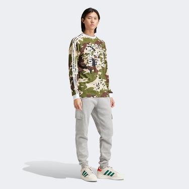  adidas Originals Camo Ls Cali Hf Erkek Beyaz T-Shirt