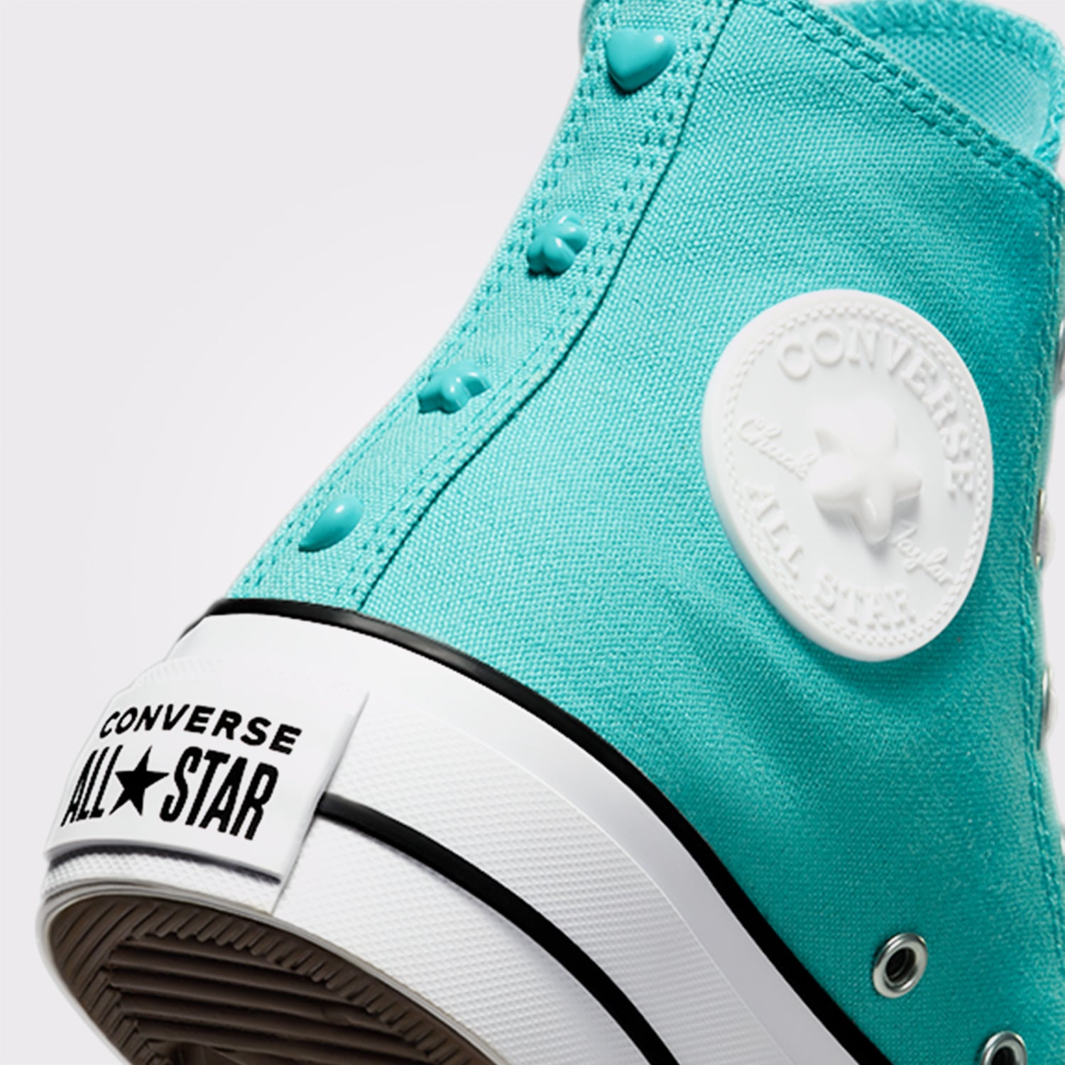 Converse Chuck Taylor All Star Lift Stars Kadın Mavi Platform Sneaker - Görsel 6