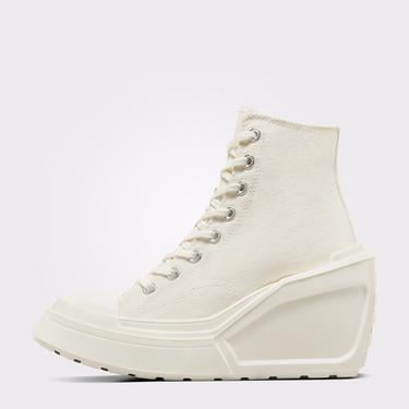  Converse Chuck 70 De Luxe Wedge Kadın Krem Sneaker