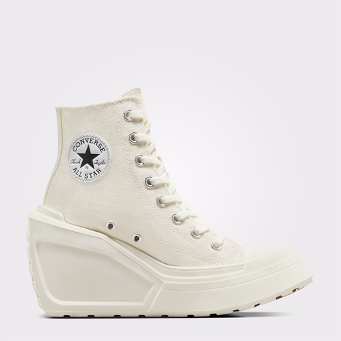  Converse Chuck 70 De Luxe Wedge Kadın Krem Sneaker