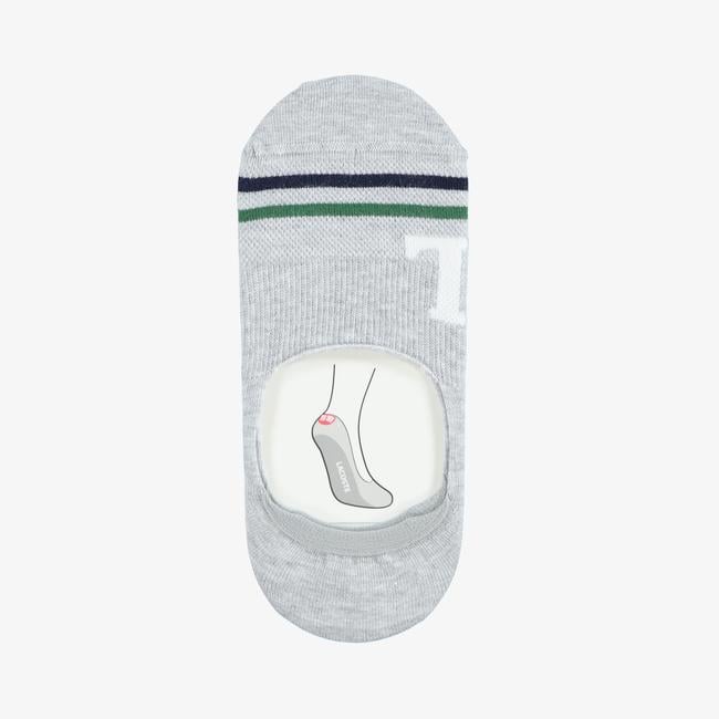  Lacoste Unisex Gri Babet Çorap
