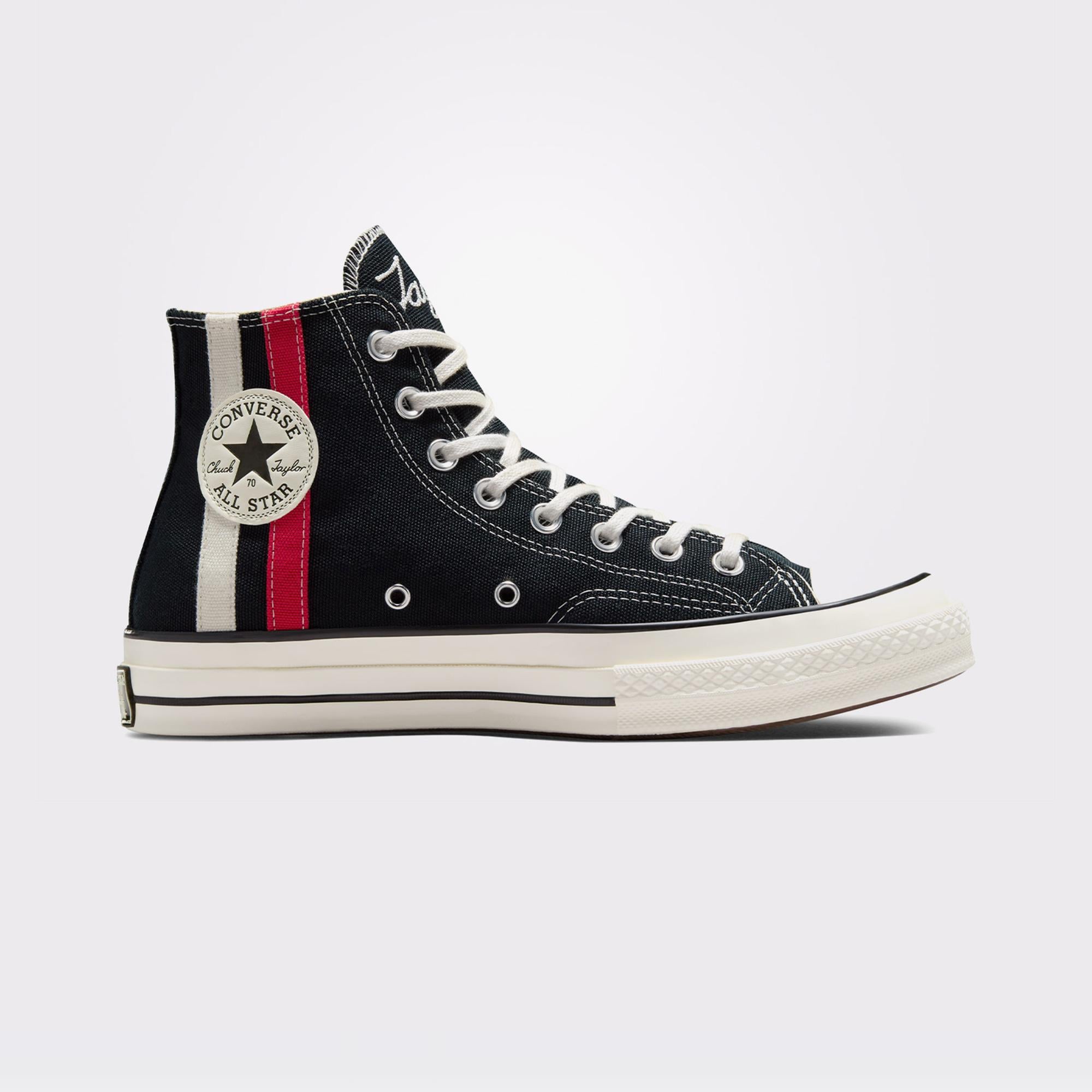 Converse Chuck 70 Archival Stripes Unisex Siyah Sneaker