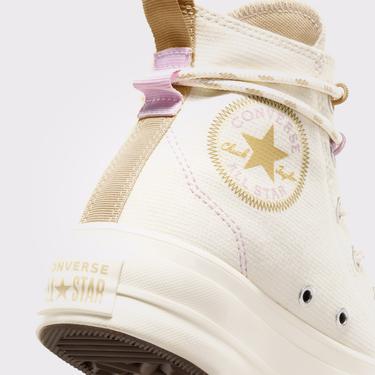  Converse Chuck Taylor All Star Lift Kadın Bej Platform Sneaker