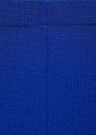  Mango Kadın Düz Kesim Dökümlü Pantolon Mavi