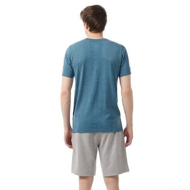  Energetics Tayeb SS M Erkek Mavi T-Shirt