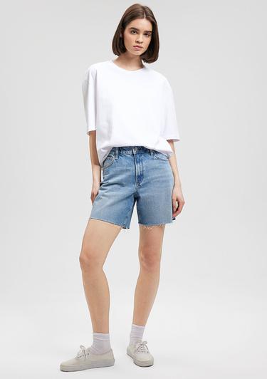  Mavi Lidia All Blue Vintage İndigo Mavisi Jean Şort 1410145-87088