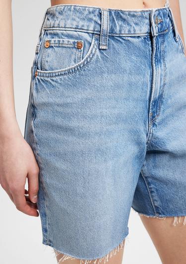  Mavi Lidia All Blue Vintage İndigo Mavisi Jean Şort 1410145-87088