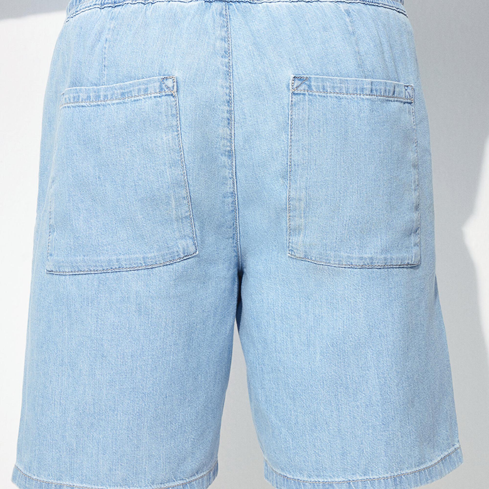 Mavi Dayton Akdeniz Buz Mavi Jean Şort 0410093-86945