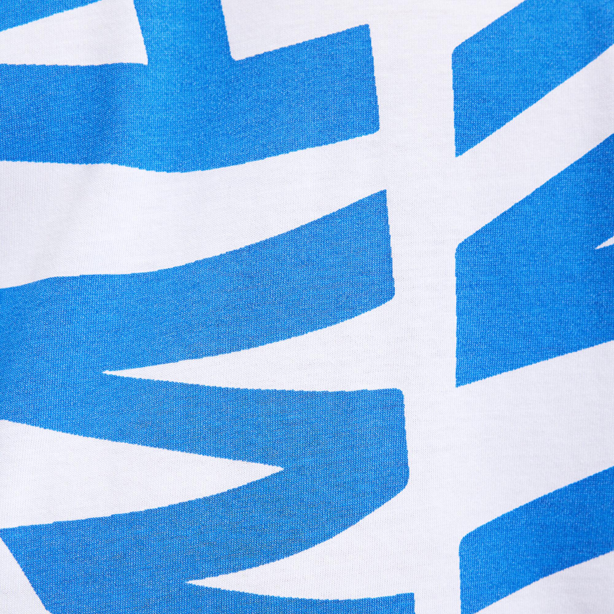 Mavi Mavi Logo Baskılı Mavi Tişört Oversize / Geniş Kesim 0610629-81347